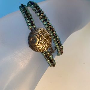 Hand Crafted Double Wrap Bracelet (Customisable)